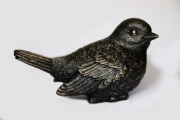 2023 Urn vogel zwart goud 800